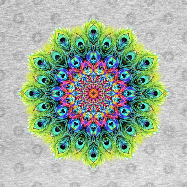 PEACOCK MANDALA by artbysavi